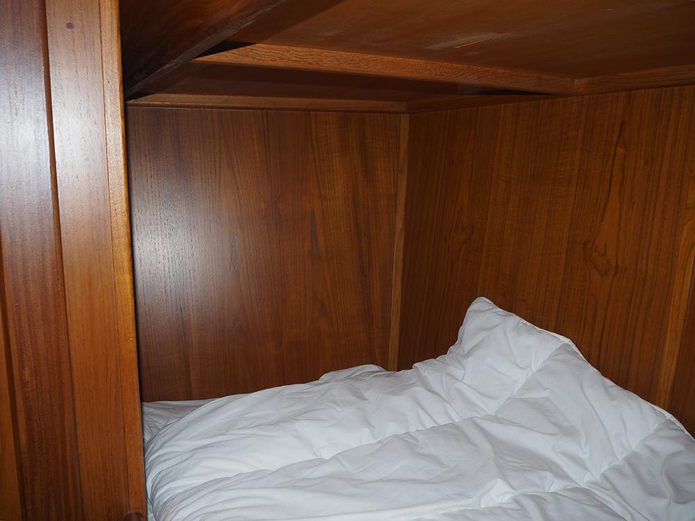 Achterkajuit, Accommodatie